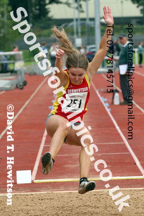 Women and Girls long jump, 2021 North Eastern Track and Field Champs., Middesbrough. Photo: David T. Hewitson/Sports for All Pics
